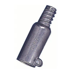 Adaptateur En Métal Pour Manche Simms, Gris, Pour Perche Télescopique De 15/16 Po Diamètre, Tige Filetée 1/4 Po L.