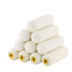 Manchon De Rechange Simms, Mini Rouleaux, Mousse Haute Densité, 4 Po L., Paquet De 10