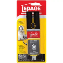 Colle « Epoxy Steel » LePage Sèche En 8 Min, 25 Ml