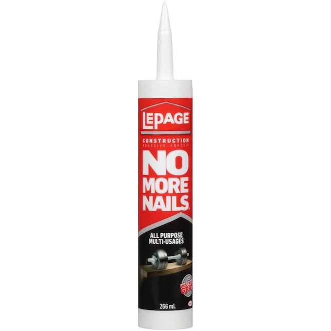 Adhésif Multi-usages No More Nails, Blanc, 266 Ml 3 Adhésif Multi-usages No More Nails, Blanc, 266 Ml