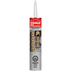 Adhésif De Construction Ultra Robuste PL 9000 LePage, 295 Ml
