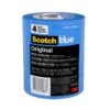 Ruban Pour Peintres Surfaces Multiples Scotch Blue Original 180 Pi X 1,41 Po Chacun, Paquet De 4 Rouleaux Bleus