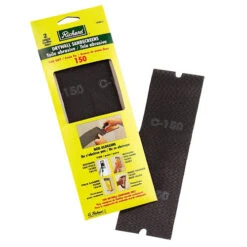 Toile Abrasive Pour Cloison Sèche Richard, Grain 150, 4 Po L. X 11 1/4 Po L. Paquet De 2