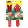 Outils De Calfeutrage Richard, Plastique, Rouge, Jeu De 2