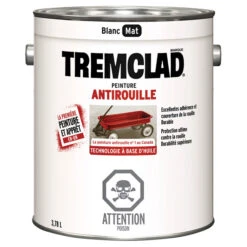 Antirouille, Tremclad(MD), 3,78 L, Blanc Mat