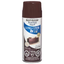 Peinture En Aérosol Ultra Cover 2X, Intérieur/extérieur, 340 G, Brun Kona Lustré