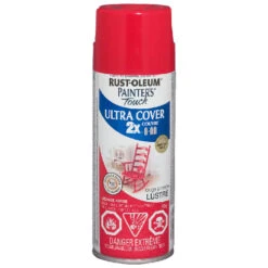 Peinture En Aérosol Ultra Cover 2X, Intérieur/extérieur, 340 G, Rouge Pomme