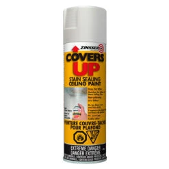 Peinture En Aérosol Couvre-taches Pour Plafond Covers Up, 454 G, Blanc