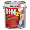 Apprêt Bloque-taches B-I-N 2 De Zinsser, Blanc, Bloque Les Odeurs, Tintable, 3,78 L -Teinture De Peinture 03305742 L