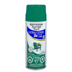 Peinture En Aérosol Ultra Cover 2X, Intérieur/extérieur, 340 G, Vert Pré, Lustré