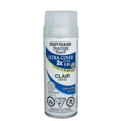 Peinture En Aérosol Ultra Cover 2X, Intérieur/extérieur, 340 G, Clair, Satiné