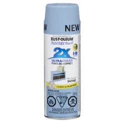 Peinture En Aérosol 2X Ultra Cover, Intérieur/extérieur, 340 G, Fin Satiné, Bleu Français