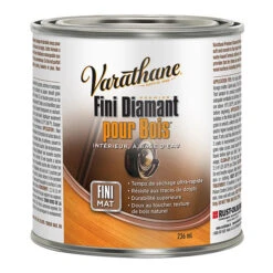 Varathane Vernis Pour Bois D'intérieur, Fini Diamant, Mat, 236 ML