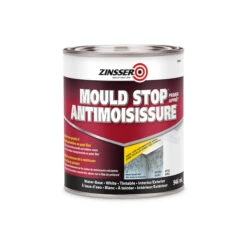 Rust-Oleum Apprêt Anti-moisissure Intérieur/extérieur, Zinsser, à Base D'eau 946 Ml Blanc