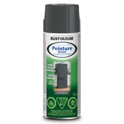 Peinture En Aerosol Rust-Oleum, Mat, Inoxydable Noir 12 Oz