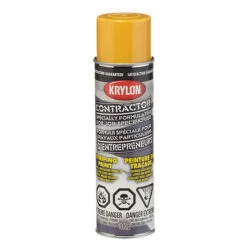 Peinture De Marquage à Pulvériser Krylon Professional, à Base De Solvant, Jaune, 510 G
