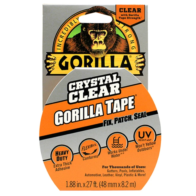 Ruban De Réparation, Ultra Robuste, 27', Transparent 4 Ruban De Réparation, Ultra Robuste, 27', Transparent – Image 2