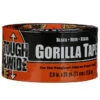 Ruban Adhésif Robuste Noir Gorilla Black Tape Tough And Wide De 2,88 Po X 25 Verges