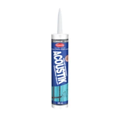 Scellant Insonorisant En Butylcaoutchouc Acoustik De Mulco, Flexible, 300 Ml, Aluminium