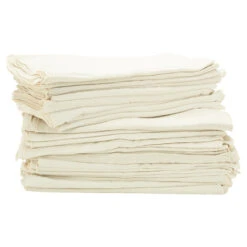 Serviette De Peintre Multiusage StainPRO, 100 % Coton, Beige, Paquet De 12