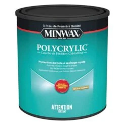 Fini Protecteur à Base D'eau Polycrylic, 946 Ml, Semi-lustré