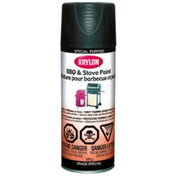 Krylon Peinture En Aérosol Pour Barbecue Et Poêle 340g - Noir