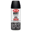Peinture Antirouille émaillée En Aérosol Rust Protector De Krylon, à Base D'huile, Noir Mat, 340 G