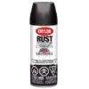 Peinture Antirouille émaillée En Aérosol Rust Protector De Krylon, à Base D'huile, Noir Texturé, 340 G