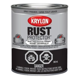 Apprêt Antirouille Krylon, à Base D'huile, Lustré, Gris, 946 Ml