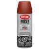 Apprêt Antirouille émaillé En Aérosol Rust Protector De Krylon, à Base D'huile, Oxyde Rouge Mat, 340 G -Teinture De Peinture 14495493 L
