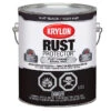 Peinture Antirouille émaillée Rust Protector De Krylon, à Base D'huile, Noir Mat, 3,78 L