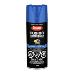 Peinture Et Apprêt Tout-en-un Krylon, 340 G, Bleu Patriotique