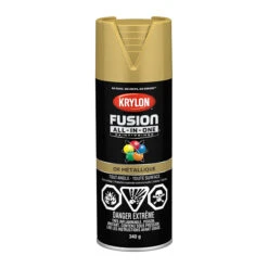 Peinture Et Apprêt Tout-en-un Krylon, 340 G, Or Métallique