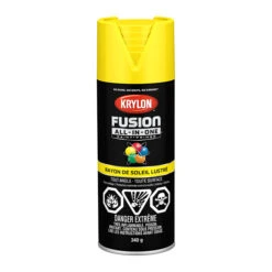 Peinture Et Apprêt, Krylon, Aerosol, 340 G, Rayon De Soleil