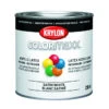 Krylon Peinture à émail Intérieure/extérieure COLORmaxx à Base D'eau, Blanc Satiné (236 ML) -Teinture De Peinture 14495996 L