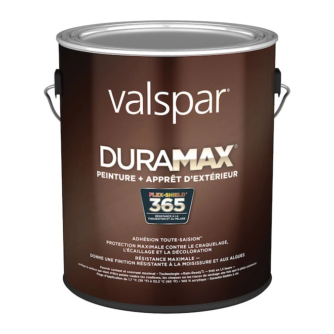 Peinture Et Apprêt D'extérieur Valspar Base 2, Multicouleur Mat, à Teinter (contenu Net Réel:124 Oz) 3 Peinture Et Apprêt D'extérieur Valspar Base 2, Multicouleur Mat, à Teinter (contenu Net Réel:124 Oz)