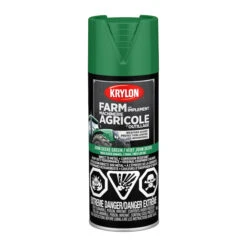 Peinture En Aérosol Krylon Farm And Implement, Laque Lustrée, Couleur Vert John Deere (340 G)
