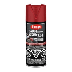 Peinture En Aérosol Krylon Farm And Implement, Laque Lustrée, Couleur Rouge International Harvester (340 G)