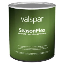 Peinture Extérieure Teintable SeasonFlex De Valspar, Blanc Mat (931 Ml)