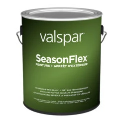 Peinture Extérieure Teintable SeasonFlex De Valspar, Base 2, Satiné (3,66 L)