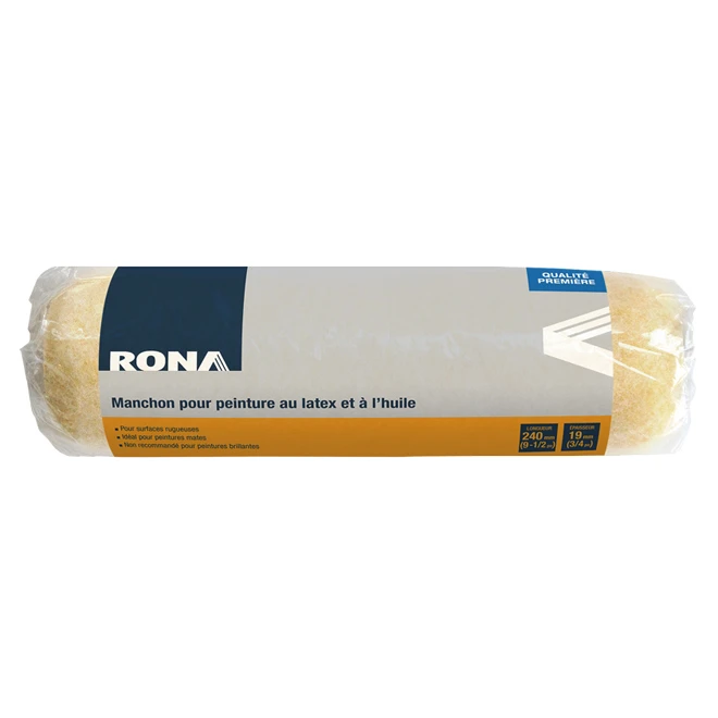 Manchon De Rechange Rona, Tissage Polyester Et Nylon, Pour Surfaces Lisses, 9 1/2 Po L. 3 Manchon De Rechange Rona, Tissage Polyester Et Nylon, Pour Surfaces Lisses, 9 1/2 Po L.