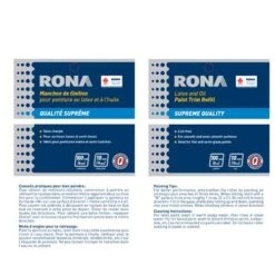 Manchon De Rechange Rona, Pour Finition, Matière Tissée Sans Peluche, 10 Mm, 4 Po L.