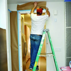 Papier De Masquage Trimaco De 12 Po X 180 Pi, Non Adhésif -Teinture De Peinture 30737726d L