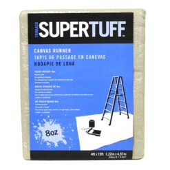 Bâche De Passage En Canevas Trimaco Supertuff Tout Usage 4 Pi X 15 Pi