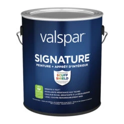 Peinture Et Apprêt Signature Valspar Haut Pouvoir Cachant Base C à Teinter Satiné 3,43 L