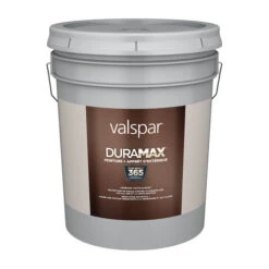 Peinture Extérieure Teintable Valspar Duramax, Ultra Blanc, Satiné (18,6 L)