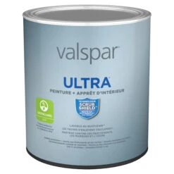 Peinture Et Apprêt Valspar Ultra Blanc, Mat, à Teinter (contenu Réel Net: 29 Oz)