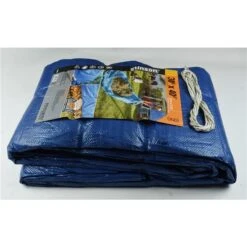 Bâche, 30' X 40', Polyéthylène, Bleu -Teinture De Peinture 330610342 AlternateImage1 l