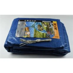 Bâche, 30' X 50', Polyéthylène, Bleu -Teinture De Peinture 330610348 AlternateImage1 l