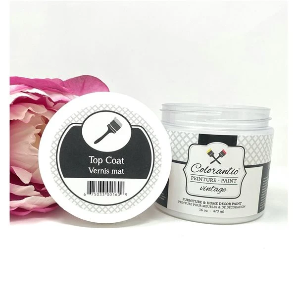 Vernis Transparent Et Mat Colorantic à Base D'eau, 16 Oz 5 Vernis Transparent Et Mat Colorantic à Base D'eau, 16 Oz – Image 3